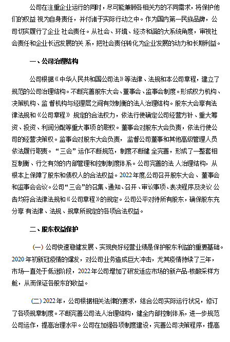 2022年度企業(yè)社會(huì)責(zé)任報(bào)告